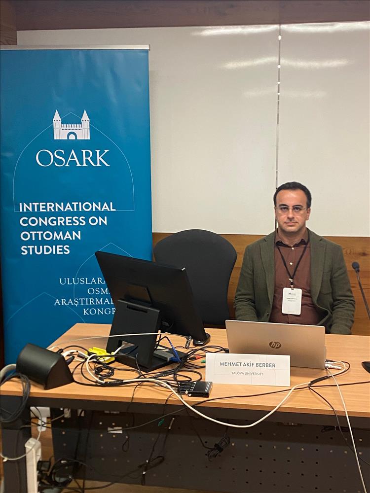 Dr. Öğretim Üyesi Mehmet Akif Berber OSARK 2025’te Bildiri Sundu